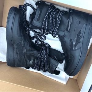 NIKE NWT SF Air Force 1 Reflective Sneaker Boot